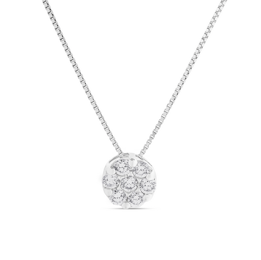 Collana Invisible Diamanti 0,22ct