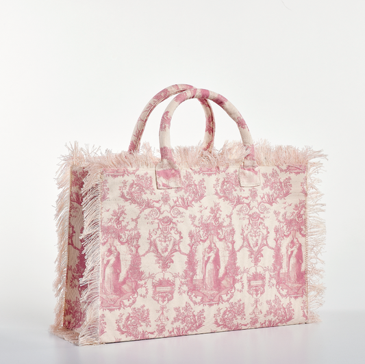 Borsa Tote – Toile de Jouy Bacio