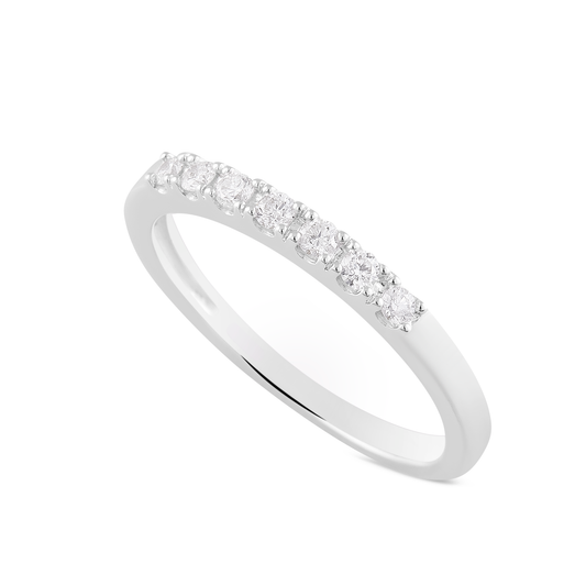 Anello Veretta Diamanti 0,15ct