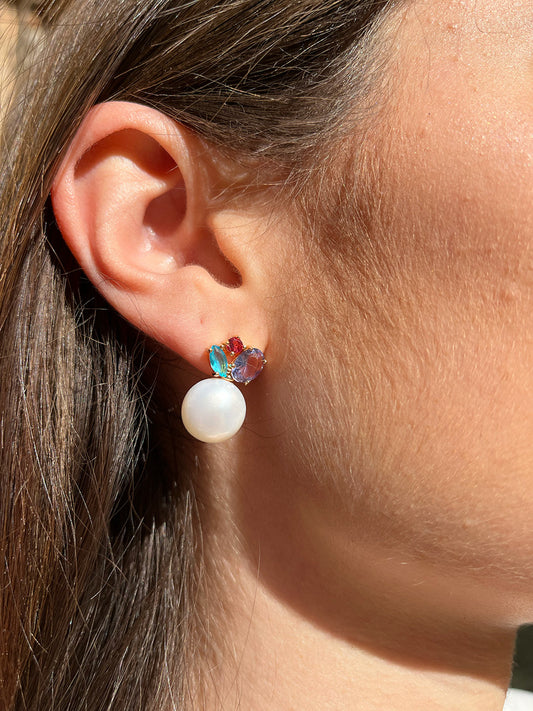 Orecchini Colorfull Pearl